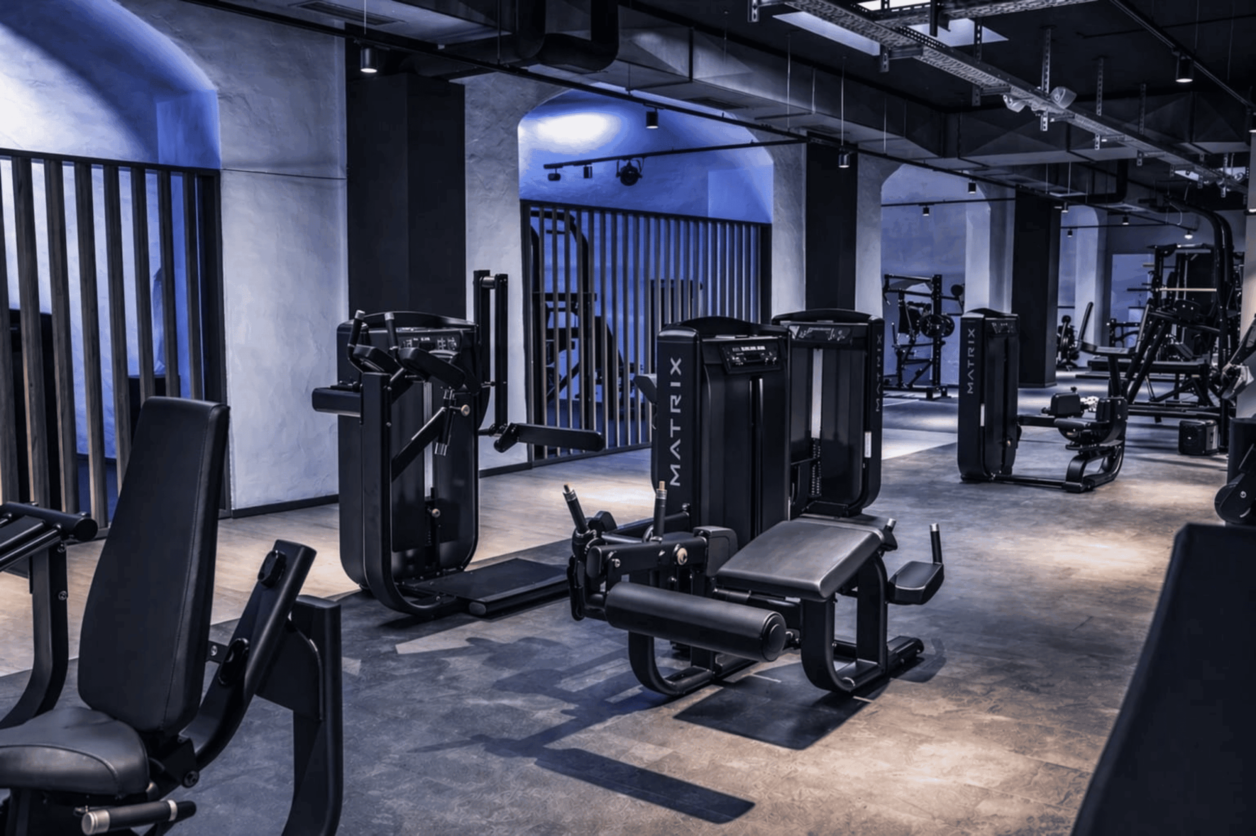 Modernes Fitnessstudio – konzipiert von Fit Finance & Consulting