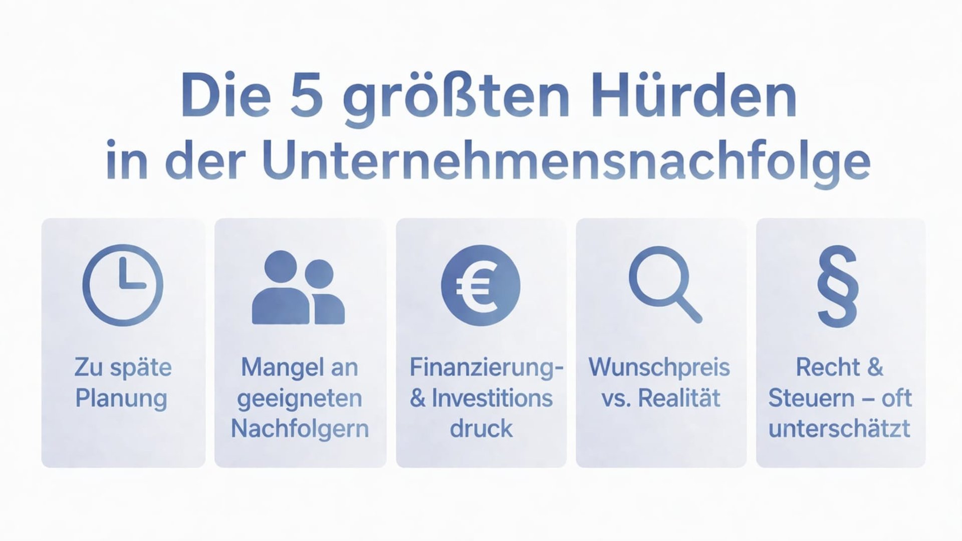 Fünf typische Hürden bei der Unternehmensnachfolge im Fitnessbereich